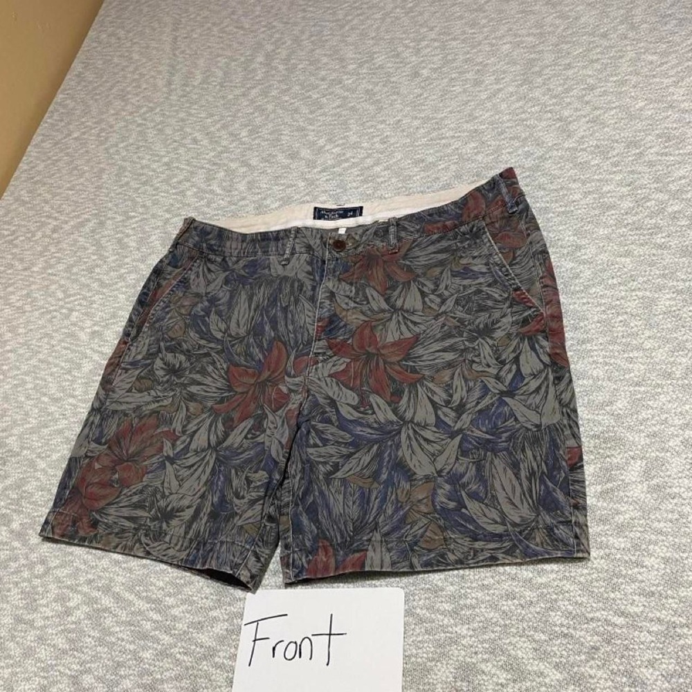 Abercrombie & Fitch floral print shorts multicolor Men 34 stretch. SKU-B996